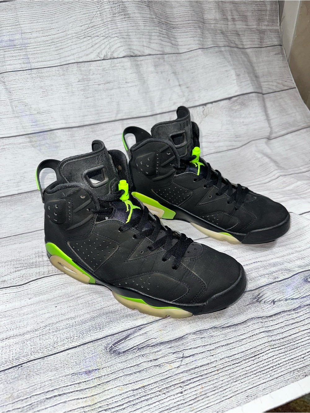 Nike Air Jordan 6 Retro Electric Green size 10M